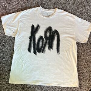 Korn Freak on a Leash Graphic Band T-Shirt Large